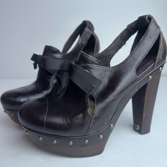 ♦️ MOVING SALE FINAL PRICE UGG Australia Celestina High Heel 90s Platform Clogs - Picture 5 of 12